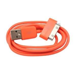   Sync Dock Connector Cable For All Apple Nanos   Orange: Electronics