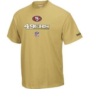  Reebok San Francisco 49Ers Lockup T Shirt Size: Large 