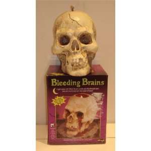  Bleeding Brains Skull Candle: Home & Kitchen