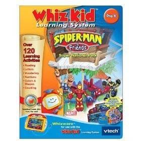  V Tech   Whiz Kid CD  Spider Man & Friends: Explore 