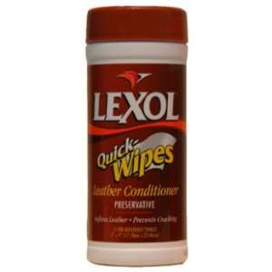  Lexol 1019 Leather Conditioner Quick Wipes 25 ct 