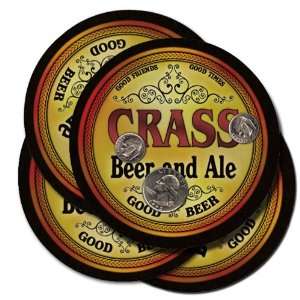  Crass Beer and Ale Coaster Set: Kitchen & Dining