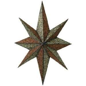  Eight Point Star Wall Decor: Home & Kitchen