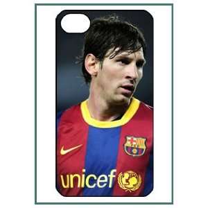 Messi Barcelona Football Soccer iPhone 4s iPhone4s Black 