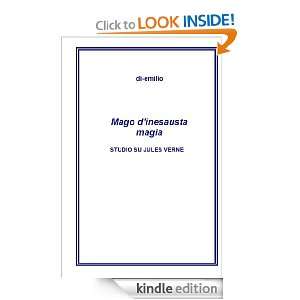 Mago dinesausta magia   Saggio su Jules Verne (Italian Edition) di 