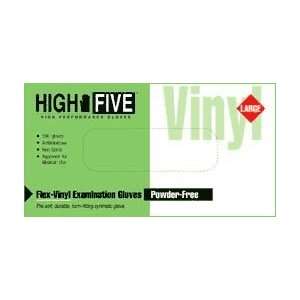 High Five Vinyl Disposable Gloves, Small, 1000/cs  