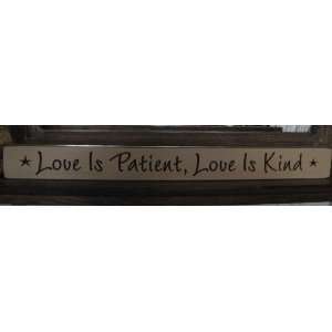   Is Patient , Love Is Kind * Theme Song From Angie LOL: Home & Kitchen