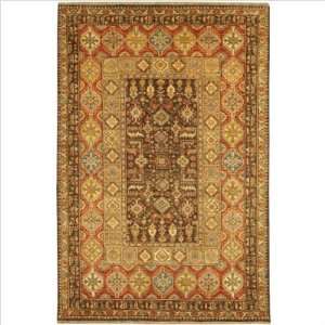 Couristan 1164/0179 Traditional Lahore Marasali Brown   Rust Oriental 