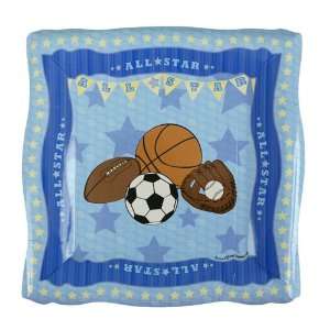   Plates   8 Qty/Pack   Baby Shower Party Supplies & Ideas: Toys & Games
