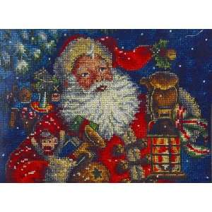   Kit Nighttime Santa Gold Collection Petites Arts, Crafts & Sewing