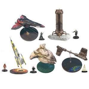  Doctor Who Micro Universe Spacecraft and Figures Set of 5 