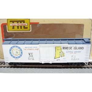   Rhode Island Boxcar #10113 HO Scale by Train Miniature: Toys & Games