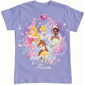  Disney Princess Cast Girls Tshirt: Everything Else