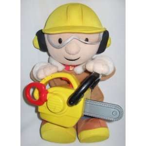  Bob the Builder 14 Talking Lumberjack Doll with Chainsaw 