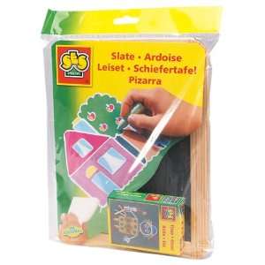  SES Creative Slate Chalkboard and colored chalk Toys 