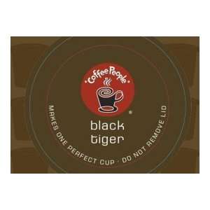 Coffee People Black Tiger Coffee K Cups 100ct (Dark):  
