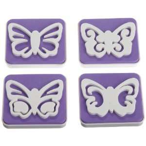  Wilton 4 Piece Butterfly Stamp Set: Kitchen & Dining