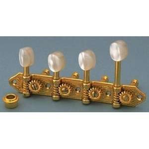  F Style Mandolin Keys Gold w/Pearloid Buttons Musical 
