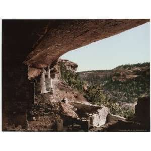  Reprint Cliff Palace, Mesa Verde, from the Ruins 1898 