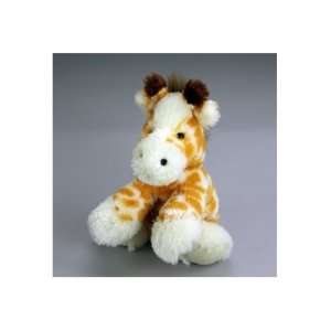   Super Soft Stuffed Plush Toy 6 Inch Giraffe Snuggle Ups: Toys & Games