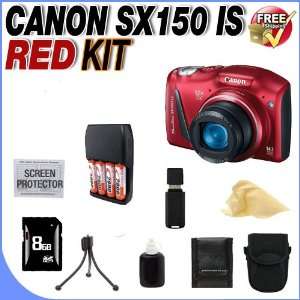  Canon PowerShot SX150 IS 14.1 MP Digital Camera with 12x 