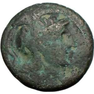  PELLA Macedonia 168BC Ancient Authentic Greek Coin ATHENA 