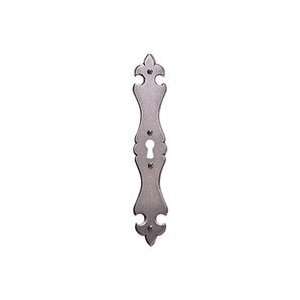  KEYHOLE PLATE 150MM NATURAL IRON