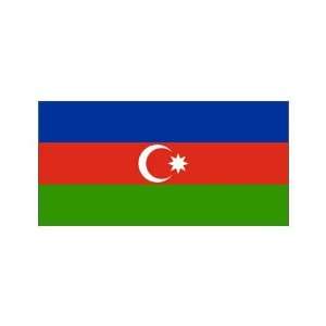  Azerbaijan Flag 3ft x 5ft Polyester: Patio, Lawn & Garden