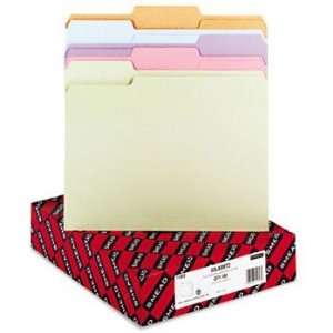  Smead® Colored File Folders FOLDER,TOP TAB,AST (Pack of4 