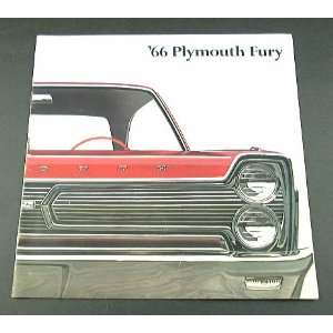   1966 66 Plymouth FURY BROCHURE Sport III II I Hardtop: Everything Else