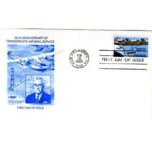  Transpacific Air Mail Service Stamps Envelope: Everything 