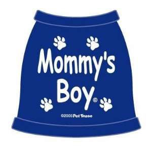  Dog Shirt FUNNY Dog Tank Mommys Boy XS