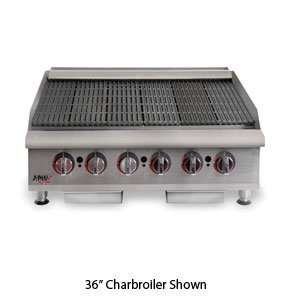   Duty Cookline Lava Rock 48 Charbroiler   160,000 BTU: Home & Kitchen