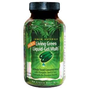  Living Green Liquid Gel Mens Multi by Irwin Naturals   90 