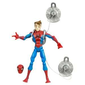 Spiderman Animated Action Figure   Peter Parker: Toys 
