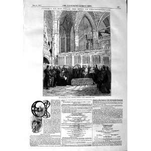  1847 FUNERAL GRACE DUKE NORTHUMBERLAND WESTMINSTER