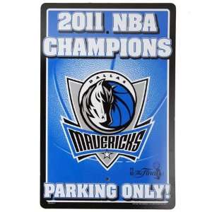  NBA Dallas Mavericks 2011 NBA Champions Reserved Parking 