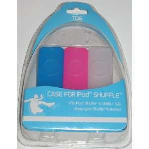  Ipod Shuffle Rubber Cases, Set of 3  Players 