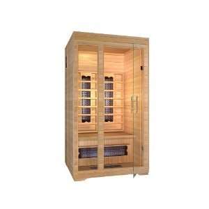  Ironman 2 Person Infrared Regal Sauna with InFloor Radiant 
