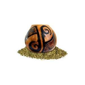  Pre Columbian Gourd Gift Pack     1 pc,(Guayaki Yerba Mate 