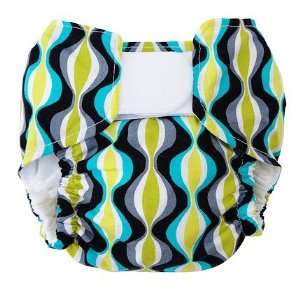  LAGOON LAVA One Size Designer Cloth Diaper: Baby