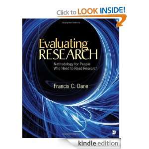 Evaluating Research Methodology for People Who Need to Read Research 