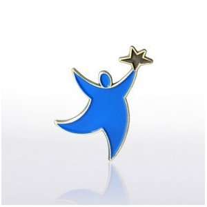  Lapel Pin   Team Guy   Blue: Office Products