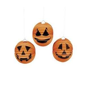  JACKOLANTERN PAPER LANTERNS (1 DOZEN)   BULK: Toys 