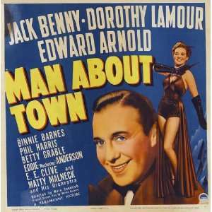  Man About Town Poster Movie Half Sheet 22x28: Home 