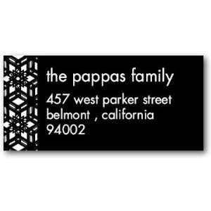  Holiday Return Address Labels   Lustrous Lines By 