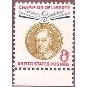    Stamp United States Ernst Reuter Scott 1021: Everything Else