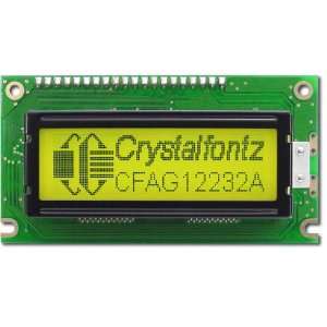  Crystalfontz CFAG12232A YYH TA 122x32 graphic LCD display 
