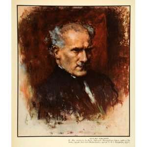  1938 Print Portrait Arturo Toscanini Italian Conductor 