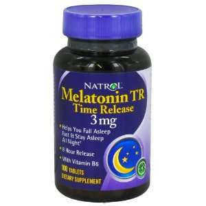 Natrol Sleep Melatonin 3 mg Time Release 100 tablets 